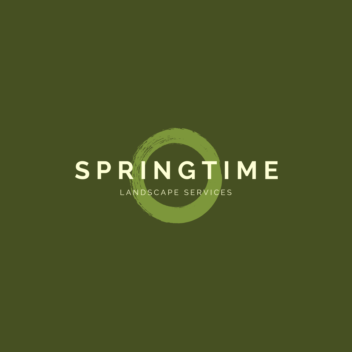 Springtime Landscaping